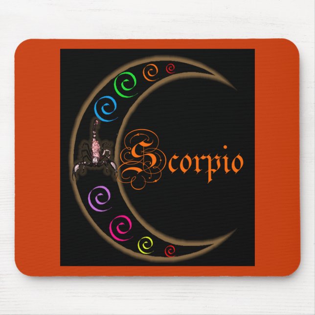 Scorpio Moons Mouse Pad (Front)