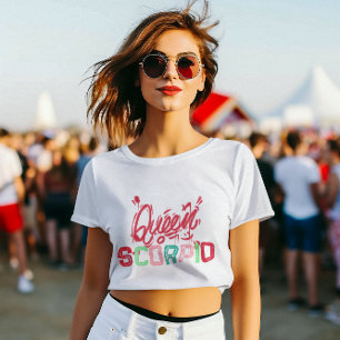 Scorpio Mum :Scorpio Zodiac And Birthday Queen T-Shirt