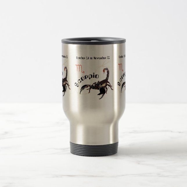 Scorpio October 24 to November 22 Mug (Center)