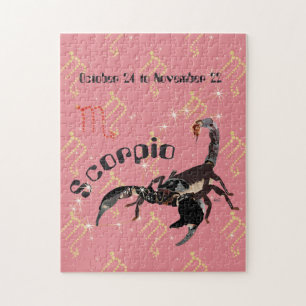Scorpio October 24 to November 22 Puzzle
