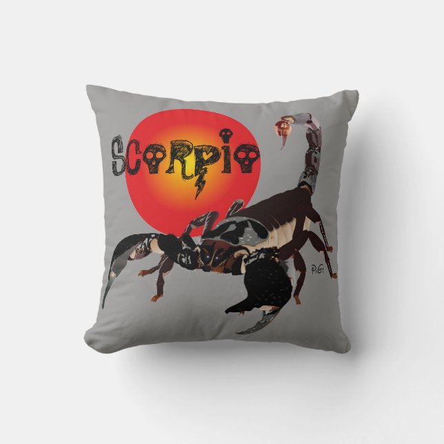 Scorpio Pillow (Front)