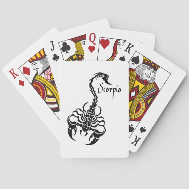 Scorpio Playing Cards (Back)
