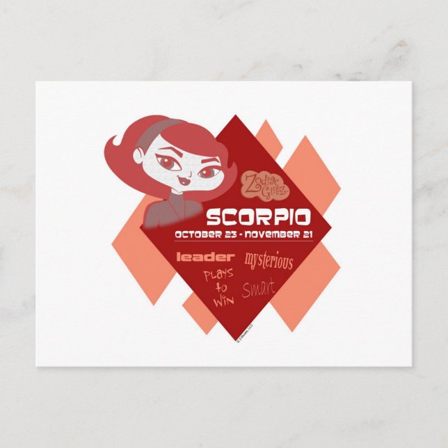 Scorpio Postcard (Front)