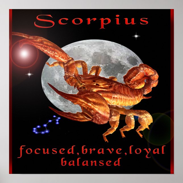 scorpio poster (Front)