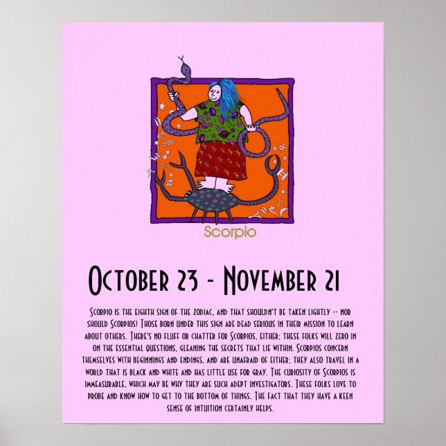 Scorpio Poster (Front)