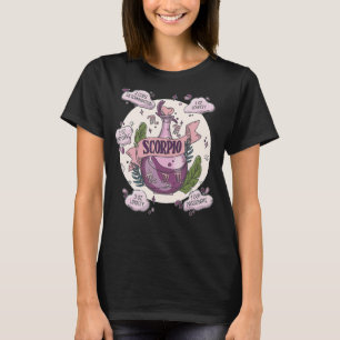 Scorpio Potion With Ingredients Magical Astrol T-Shirt