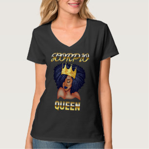 Scorpio Queen Born In October November Black Queen T-Shirt