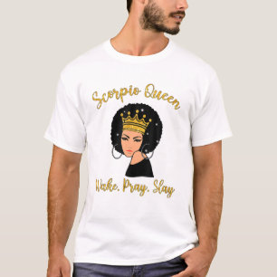 Scorpio Queens Born In October 23 - November 21 Bi T-Shirt