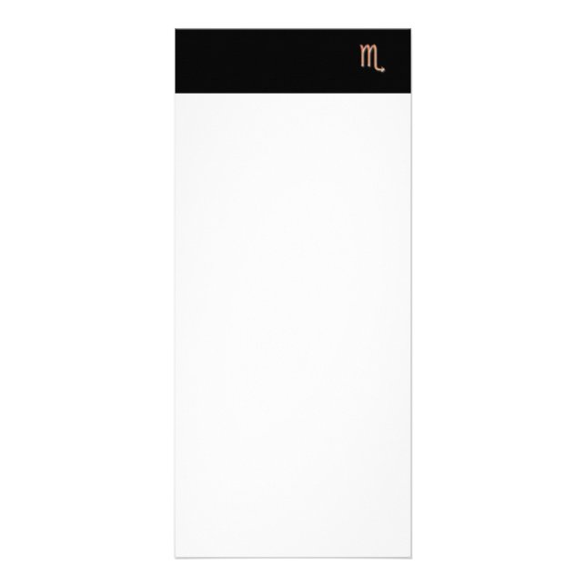 Scorpio Rack Card (Front)