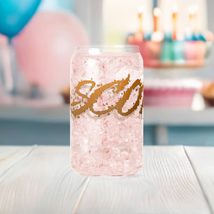 Scorpio Reflection Can Glass