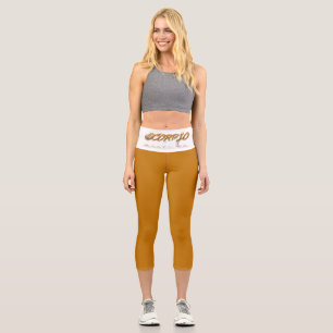 Scorpio Reflection Capri Leggings