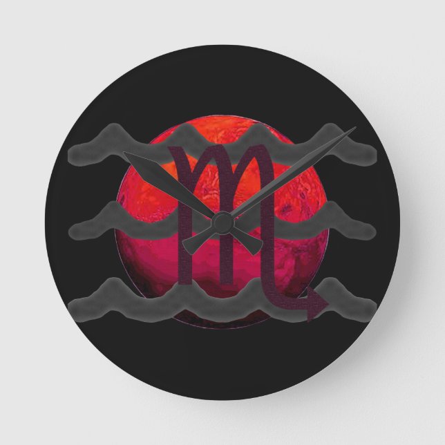 Scorpio  round clock (Front)