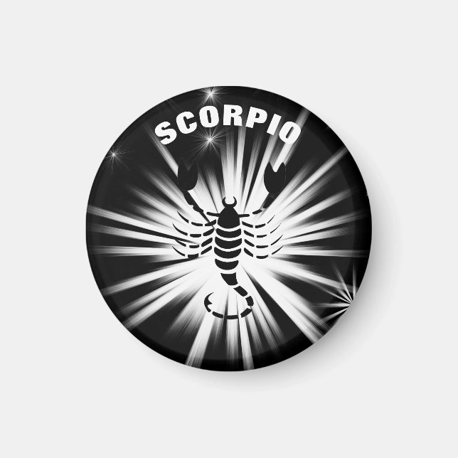Scorpio sign magnet (Front)