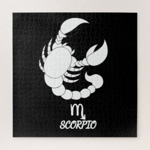 Scorpio Silhouette Jigsaw Puzzle