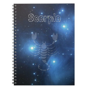 Scorpio Spiral Notebook