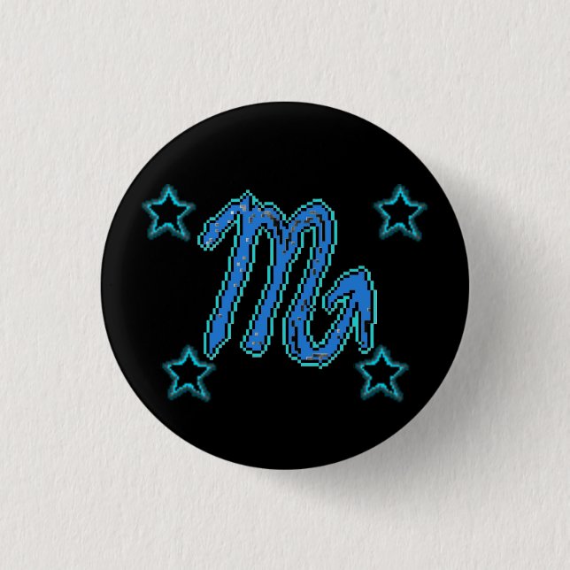 SCORPIO Stars 3 Cm Round Badge (Front)
