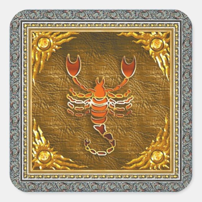 Scorpio Sticker (Front)