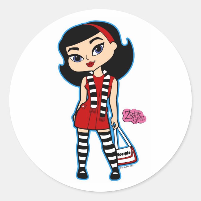 Scorpio Stickers (Front)