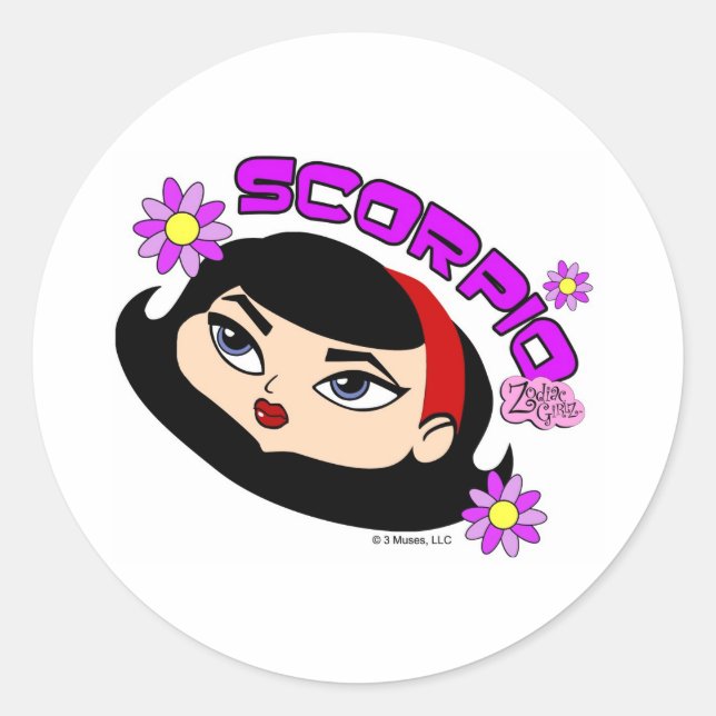 Scorpio Stickers (Front)