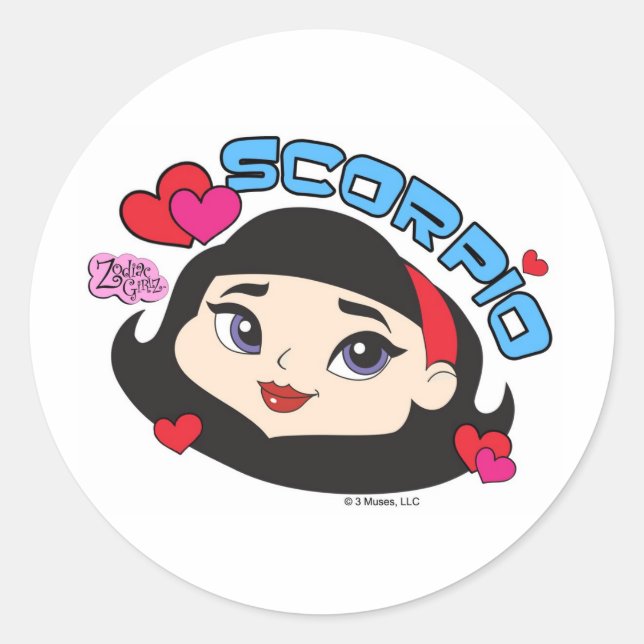 Scorpio Stickers (Front)