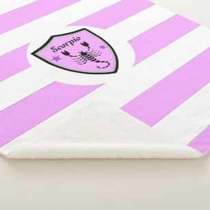 Scorpio symbol     sherpa blanket