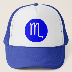 Scorpio Symbol Trucker Hat