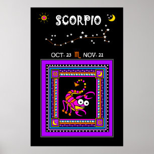 Scorpio The Scorpian Poster