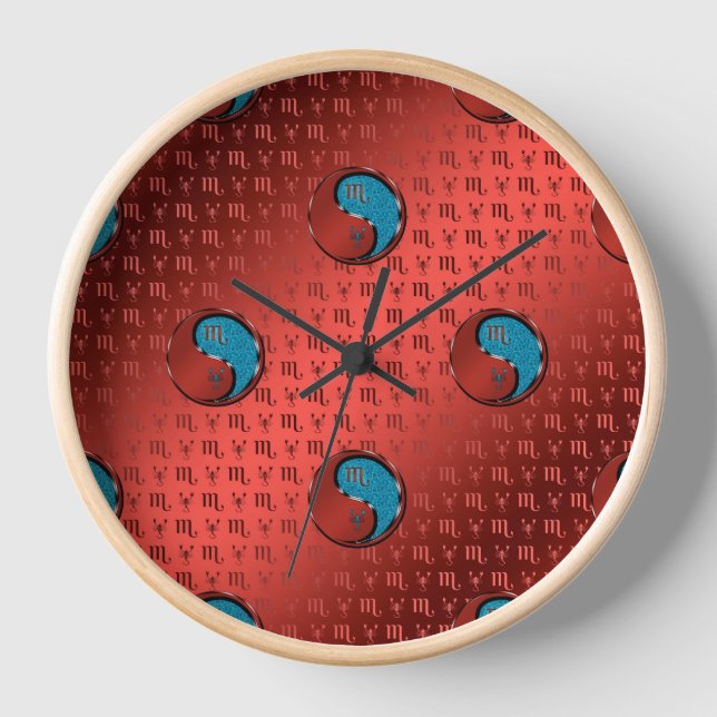 Scorpio the Scorpion Clock (Front)