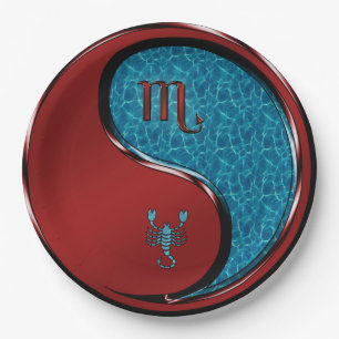 Scorpio the Scorpion Paper Plate