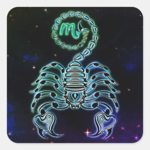 scorpio the scorpion zodiac stickers