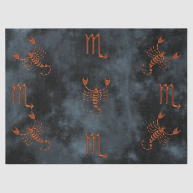 Scorpio Tissue Paper (Front)