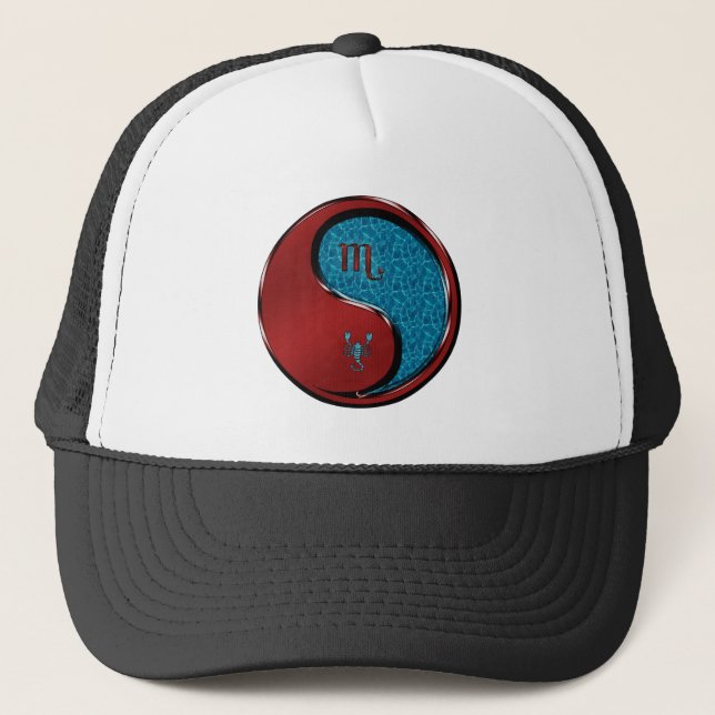 Scorpio Trucker Hat (Front)