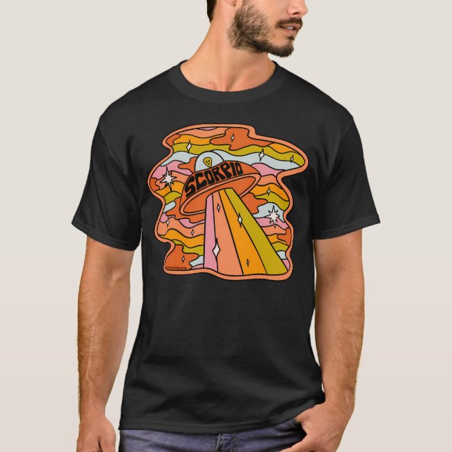 Scorpio Ufo T-Shirt (Front)