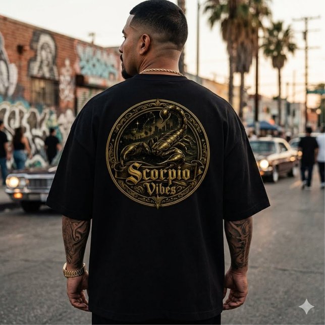 Scorpio Vibes Back hit T-Shirt (Scorpio Vibes Back hit T-Shirt)
