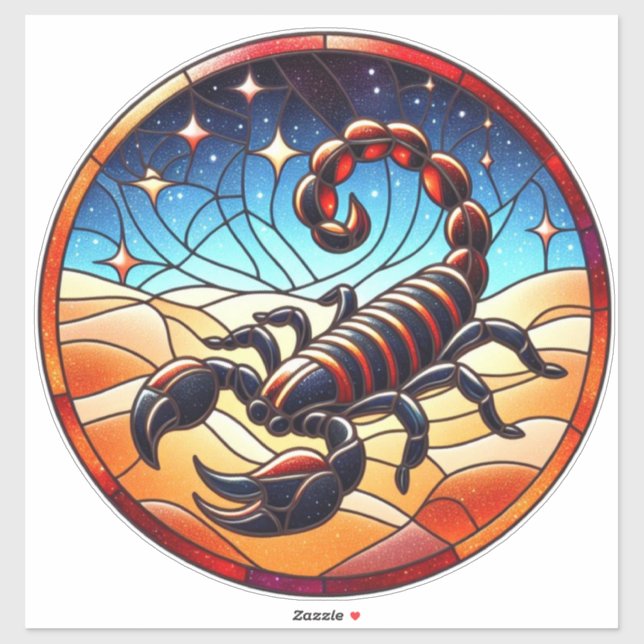 Scorpio Vinyl Sticker (Sheet)
