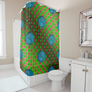 Scorpio & Water Goat Shower Curtain