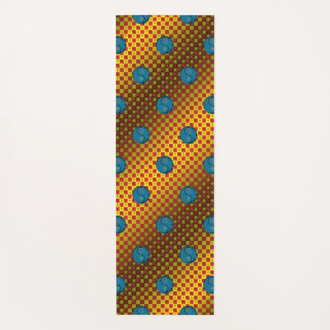 Scorpio & Water Monkey Yoga Mat (Front)