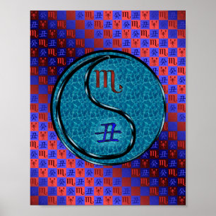 Scorpio & Water Ox Poster
