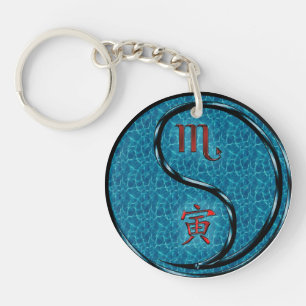 Scorpio & Water Tiger Key Ring