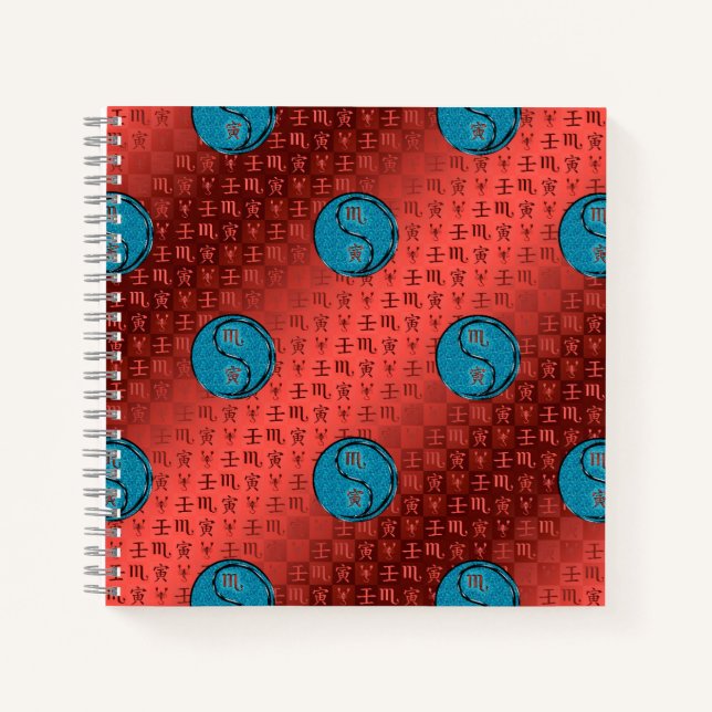 Scorpio & Water Tiger Notebook (Front)