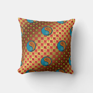 Scorpio & Wood Dragon Cushion