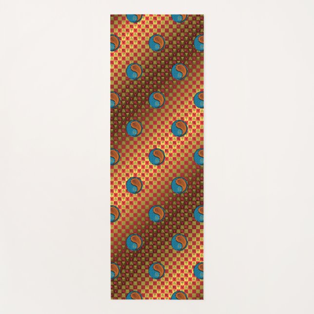 Scorpio & Wood Dragon Yoga Mat (Front)