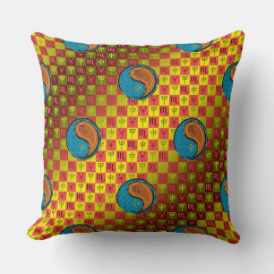 Scorpio & Wood Monkey Cushion