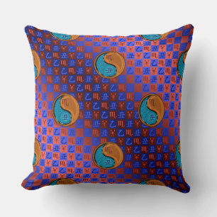 Scorpio & Wood Ox Cushion
