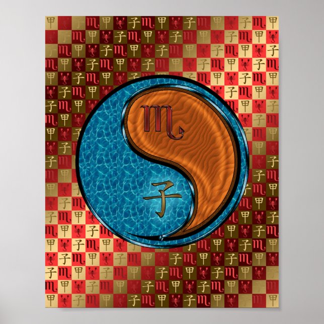Scorpio & Wood Rat Poster (Front)