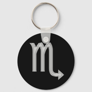 Scorpio Zodiac Astrology Keychain