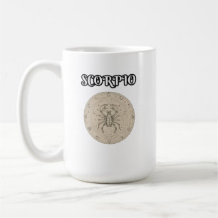 scorpio zodiac coffee mug