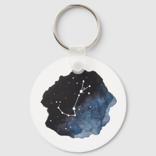 scorpio Zodiac constellation sign keychain