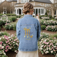 Scorpio Zodiac Modern Personalised Jean Denim