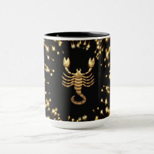 Scorpio zodiac mug